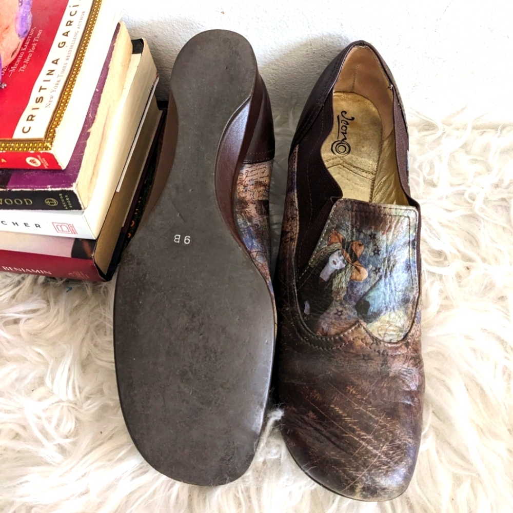 Vintage Icon Loafer Cowboy Western Horse Limited Edition Wearable Art 9 - Picture 7 of 7